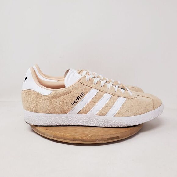 adidas Gazelle Shoes Womens 10.5 Halo Blush Suede Sneaker Lace Up Low Soccer - Picture 8 of 14